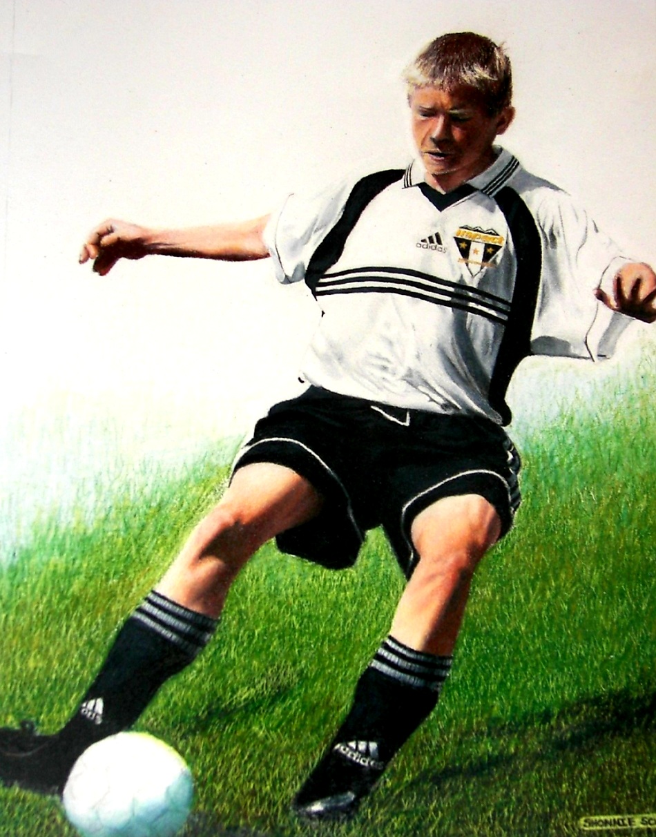 Tom Playing Soccer